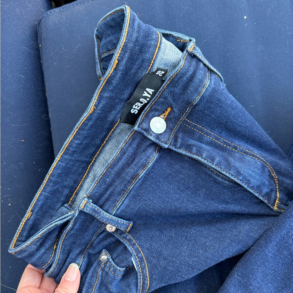 EUC Ser.o.ya Trisha flare jeans
